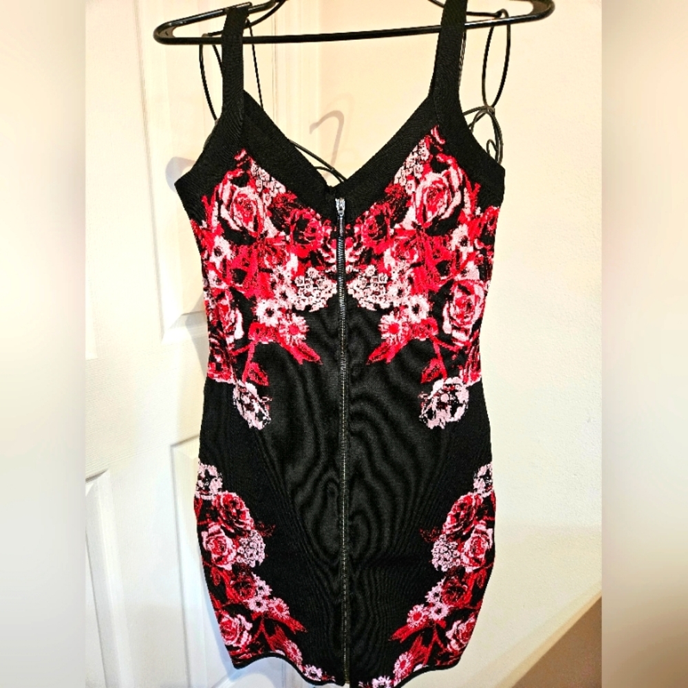Flower mini dress‎